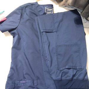 Navy scrubs